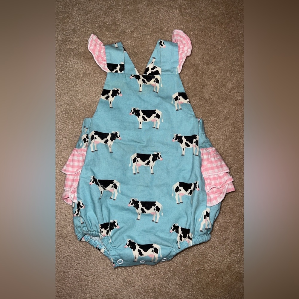 HTF RicRac Cow Bubble